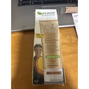Garnier BB Cream 5 in 1 Miracle Skin Perfector Normal Dry Medium Deep Spf 15